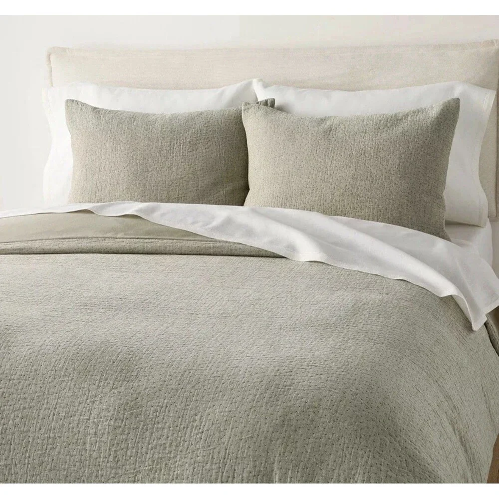 Bundle Offer! Queen Hearth & Hand Sage Green & Rust Bedding Set NEW